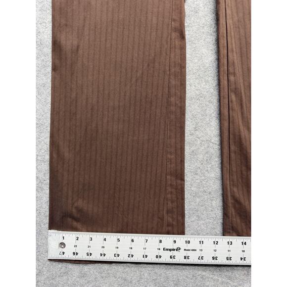 Vintage Gapstretch Pants Womens 2R Brown Modern Fit Flare Stretch Trousers Y2K - Picture 8 of 16